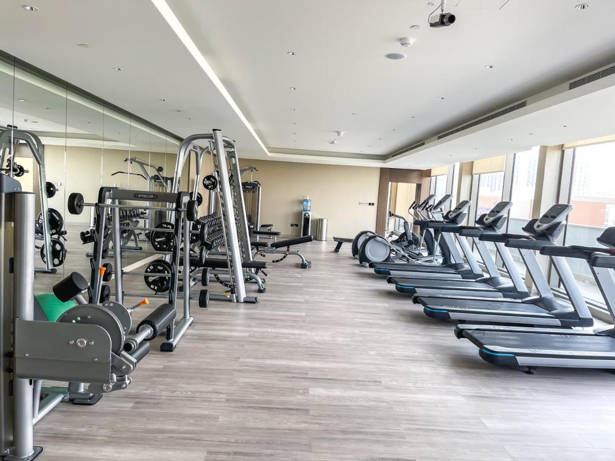 دبي Stay Mindblowing 2 Bedroom Holiday Home With Close View Of Burj Khalifa المظهر الخارجي الصورة